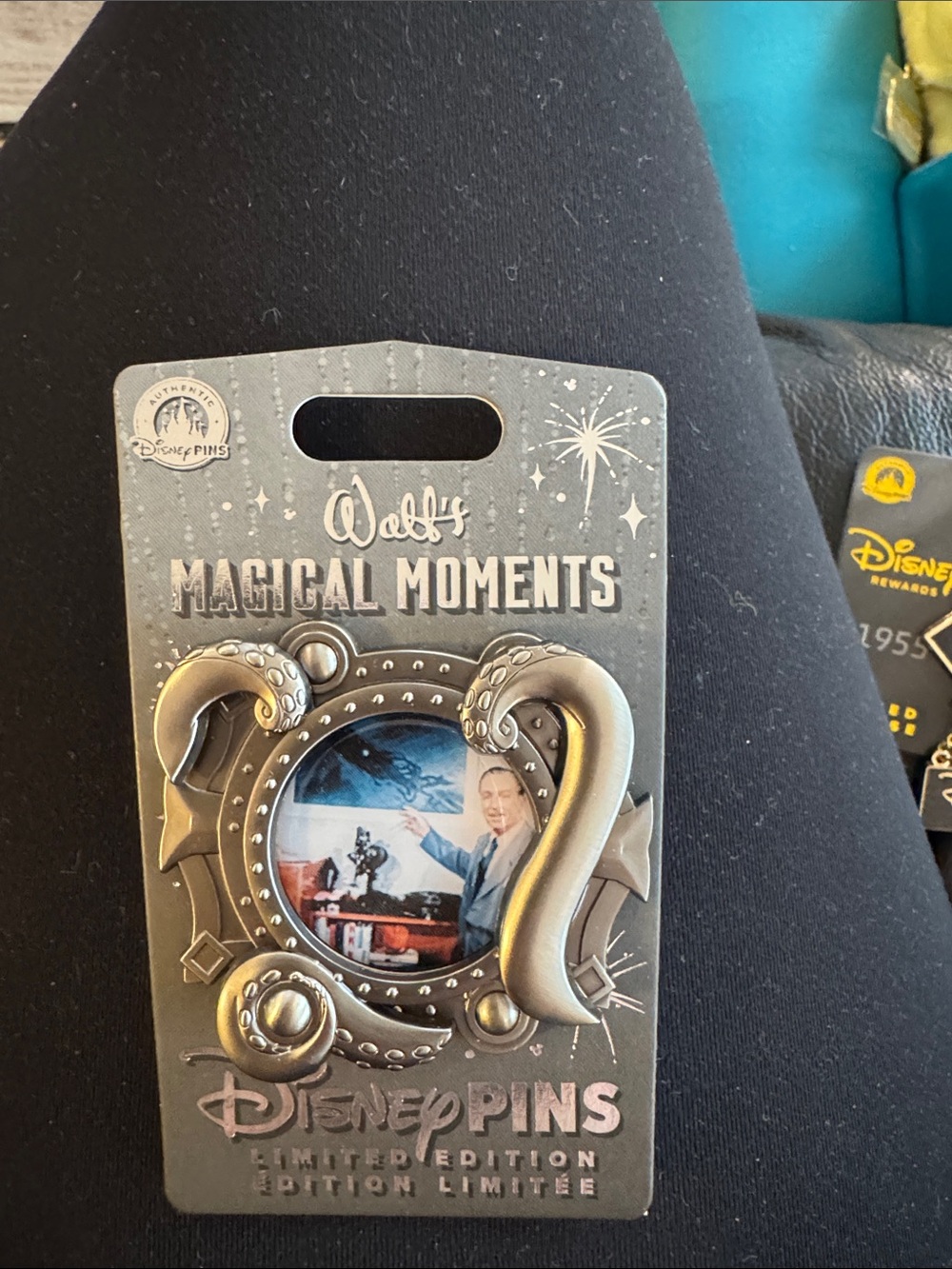 Disney pin trading Walt’s magical moments Limited edition pin NWT
